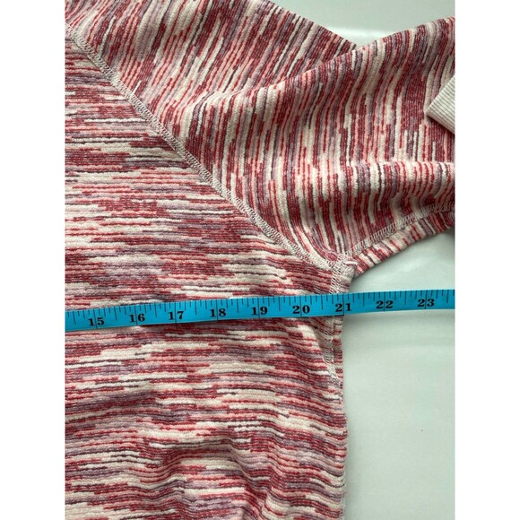 Marine Layer Reversible Raglan Sweatshirt Rose Space Pullover Women's Large Pink - Picture 8 of 8